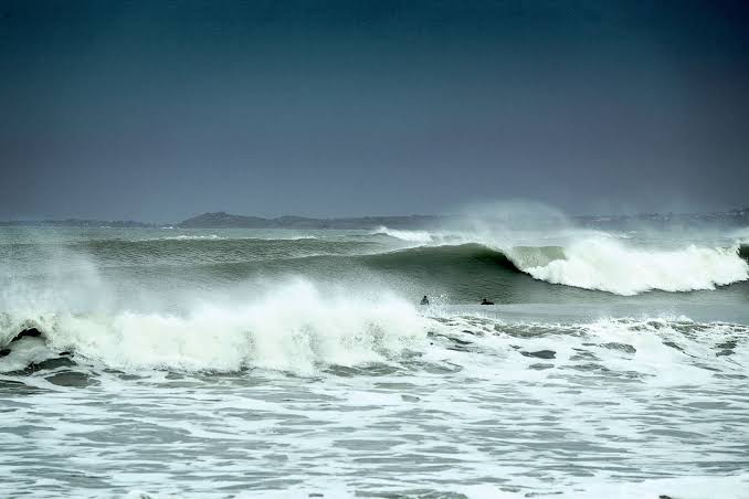 Gelombang Besar Di perairan Selat Malaka (Dok-Foto Ilustrasi)