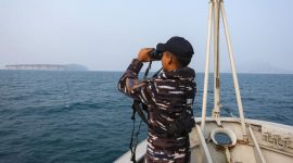 Tim SAR Gabungan terus memperlebar sayap penelusuran. Wilayah pencarian kini mencakup 3.243 mil laut.(Dok-Foto)