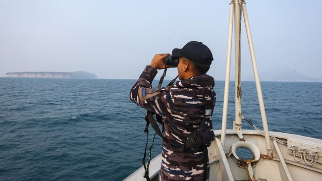 Tim SAR Gabungan terus memperlebar sayap penelusuran. Wilayah pencarian kini mencakup 3.243 mil laut.(Dok-Foto)